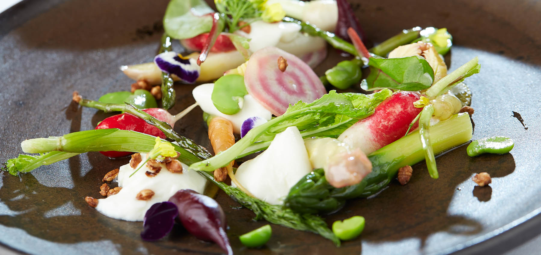 Vegetable and Spenwood Salad - Michel Roux Jr. - Recipe Collections - Seasoned by Chefs